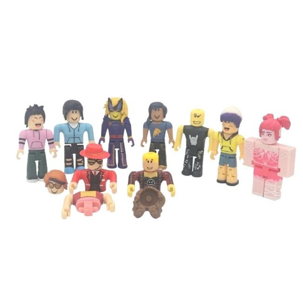 Roblox Figure Lot Mixed Characters Parts Accessories Bundle Collectible